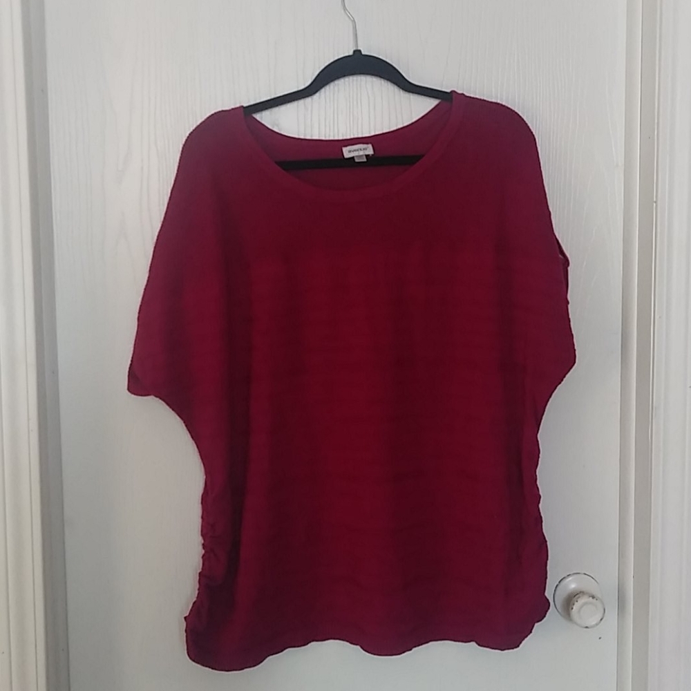 Scoop neck sweater
